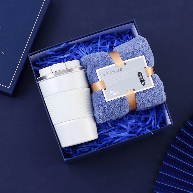 Business Gift Set Women's Day Gift Employee Activity Insulated Cup Umbrella Suitable For Clients