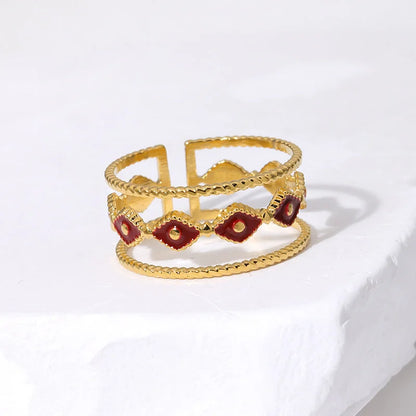 Open Ring Eye Stainless Steel Electroplating Rings