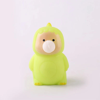 Christmas Explosions Squeeze Puff Bubble Decompression Toy Cartoon Pinch Rebound Doll Decompression Vent Vinyl Toy