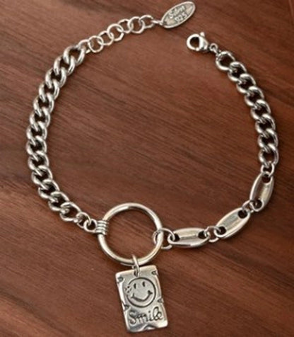 Minimalist Heart Shape Copper Plating Bracelets