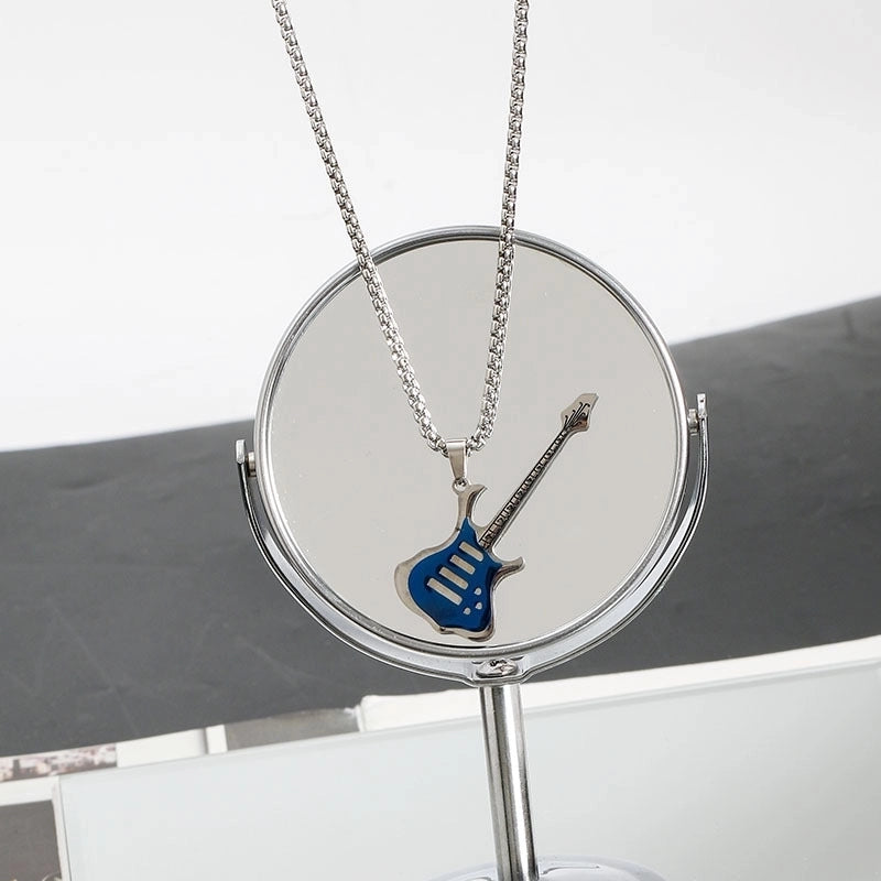 Hip-hop Animal Cartoon Character Alloy Titanium Steel Pendant Necklace In Bulk