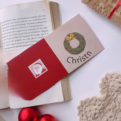 Christmas Christmas Tree Elk Christmas Festival Card