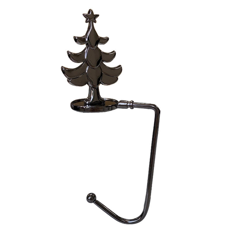 Christmas Fireplace Hook Metal Bag Hook Snowflake Christmas Stocking Hook In Stock