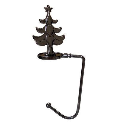 Christmas Fireplace Hook Metal Bag Hook Snowflake Christmas Stocking Hook In Stock