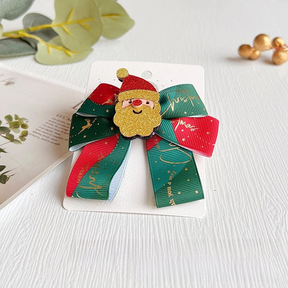 Christmas Cute Bow Knot Elk Cloth Party Party Accessories