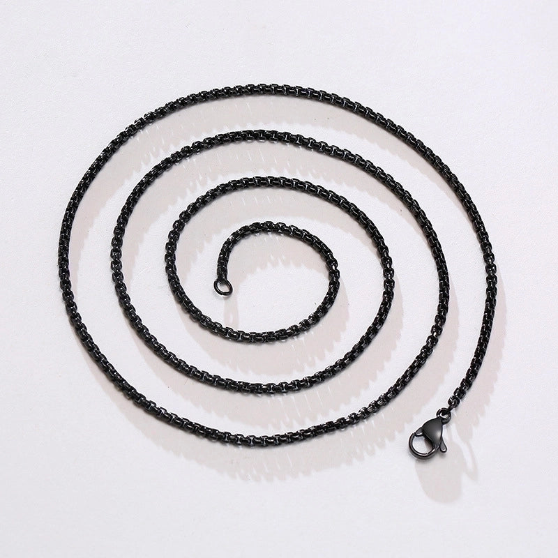 Modern Style Geometric 201 Stainless Steel Plating Stainless Steel Necklaces