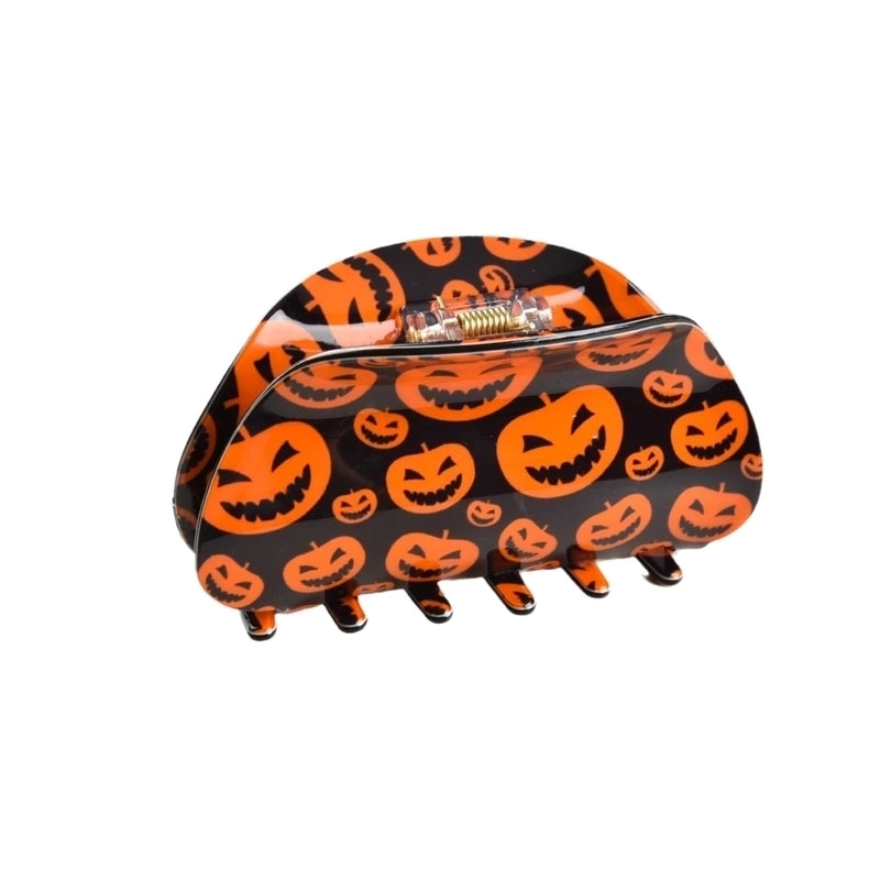 Lady Streetwear Halloween Pattern Pvc Hair Claws