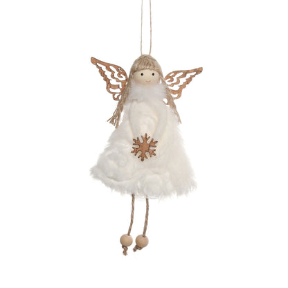 Christmas Cartoon Style Angel Cloth Daily Party Hanging Ornaments Decorations Hanging Ornaments