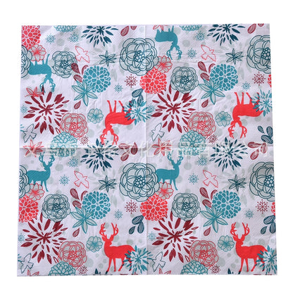 Christmas Cute Classic Animal Party Tableware Tableware