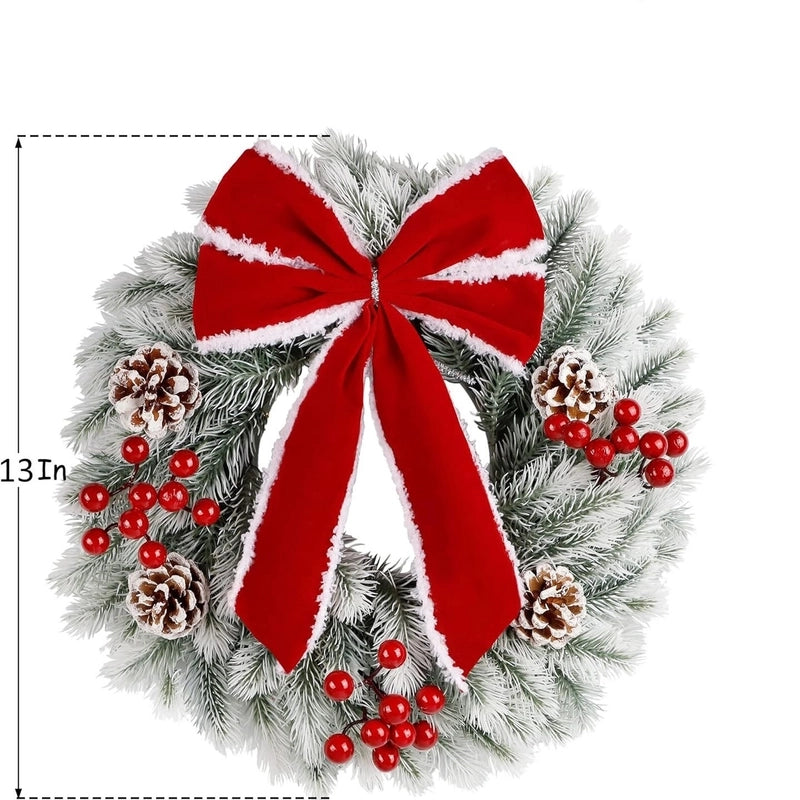 Christmas Decorations Mori Christmas Wreath Door Hanging Shopping Mall Home Window Scene Decoration