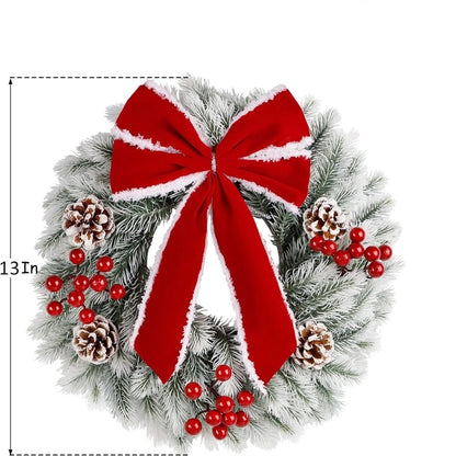 Christmas Decorations Mori Christmas Wreath Door Hanging Shopping Mall Home Window Scene Decoration