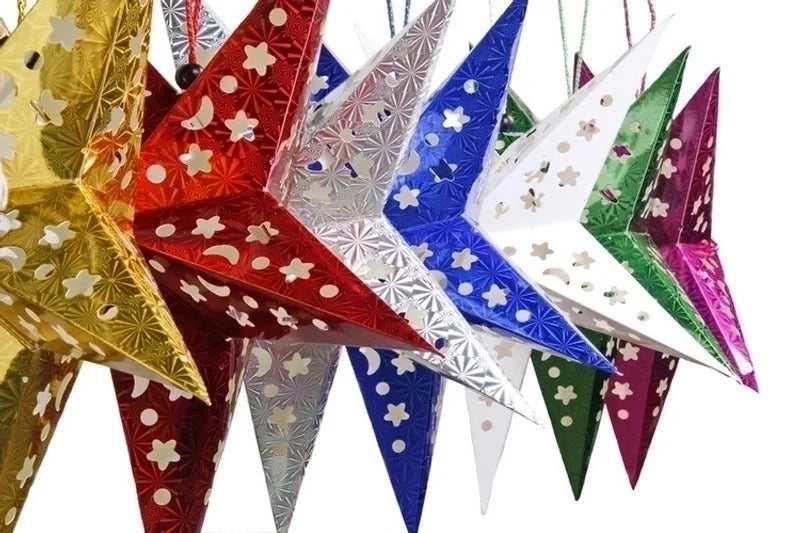 Christmas Christmas Star Party Decorative Props Decorations Hanging Ornaments