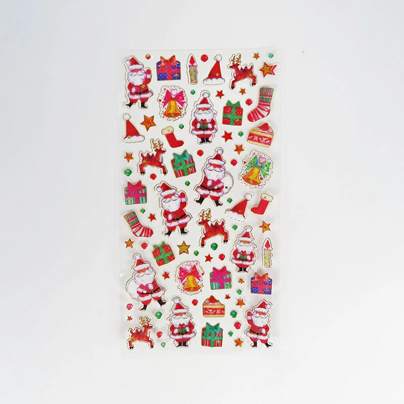 1 Piece Christmas Tree Santa Claus Christmas Socks Holiday Festival Christmas PET PVC