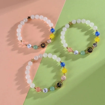 Minimalist Classic Style Constellation Natural Stone Bracelets In Bulk