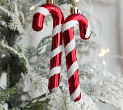 Christmas Fashion Santa Claus Plastic Party Hanging Ornaments