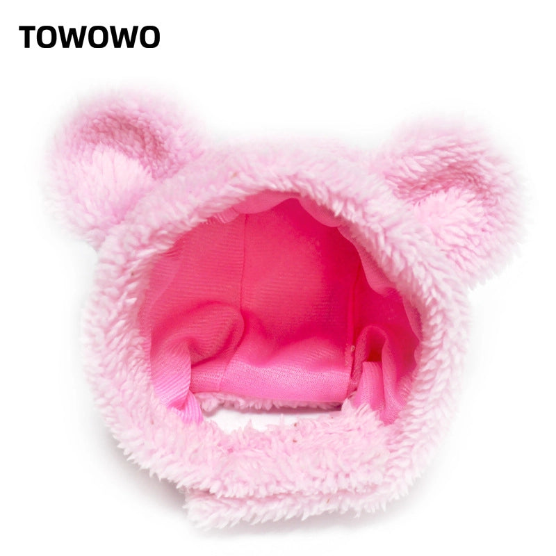 New Year Pet Christmas Hat Cat Cute Head Clothing Products Transformation Panda Small Dog Cat Toy Headgear