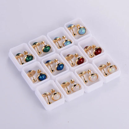 Cartoon Rainbow Stainless Steel Stud Earrings