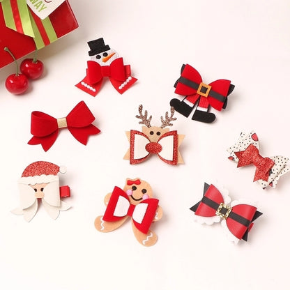 Christmas Cute Bow Knot Cloth Party Party Accessories