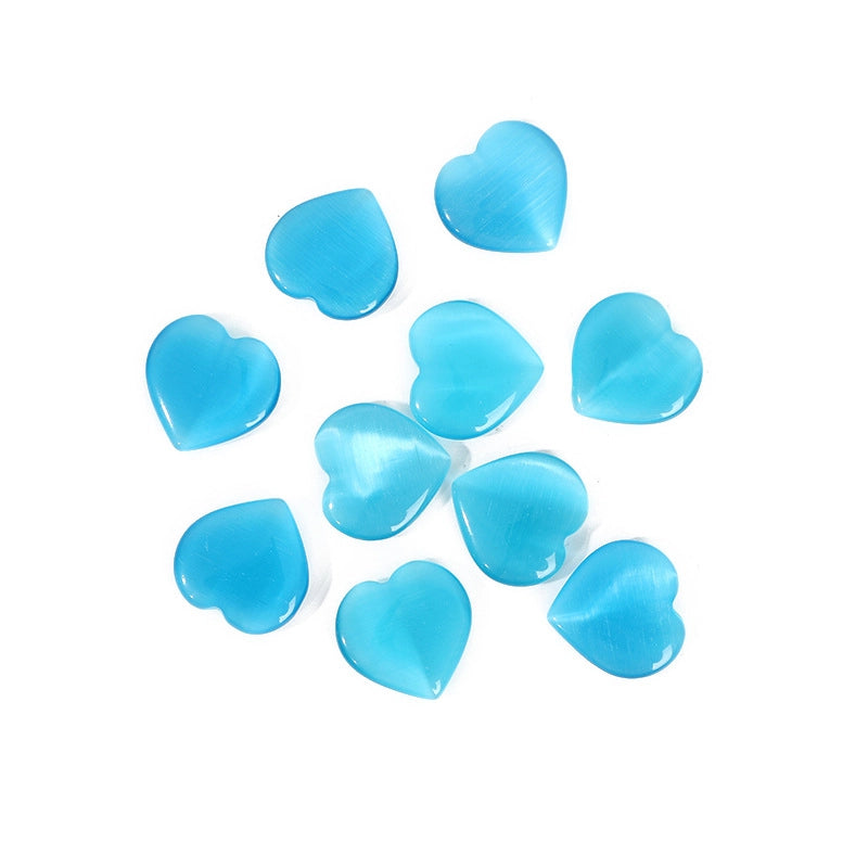 2 Pieces Gemstoen Heart Special Large Favorably 20Mm Pink Crystal Love Amethyst Heart-Shaped Ornaments