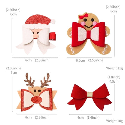 Christmas Cute Bow Knot Cloth Party Party Accessories