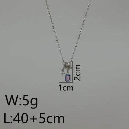 Sweet Commute Sunflower Heart Shape 304 Stainless Steel Zircon 16K Gold Plated 18K Gold Plated Stainless Steel Necklaces