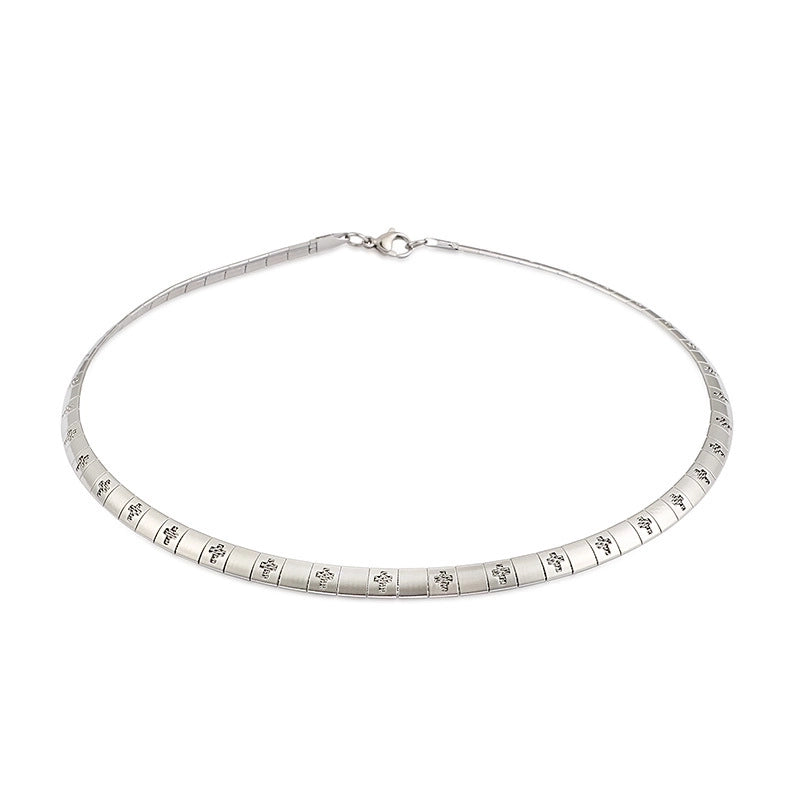 Casual Streetwear Geometric 304 Stainless Steel 18K Gold Plated Stainless Steel Necklaces