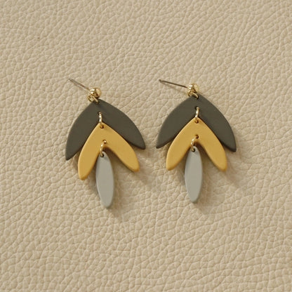 Cute Pumpkin Bat Ghost Arylic Halloween Women's Drop Earrings