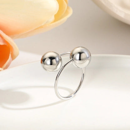 Copper 18K Gold Plated Circle Open Rings