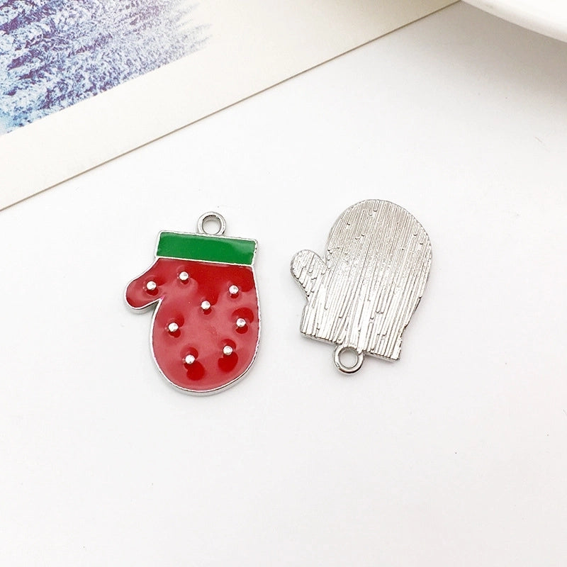 1 Piece 16 * 21mm 18 * 20mm 18 * 21mm Alloy Snowman Snowflake Elk Pendant Jewelry Accessories