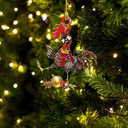 Christmas Minimalist Christmas Hat Arylic Indoor Party Festival Hanging Ornaments