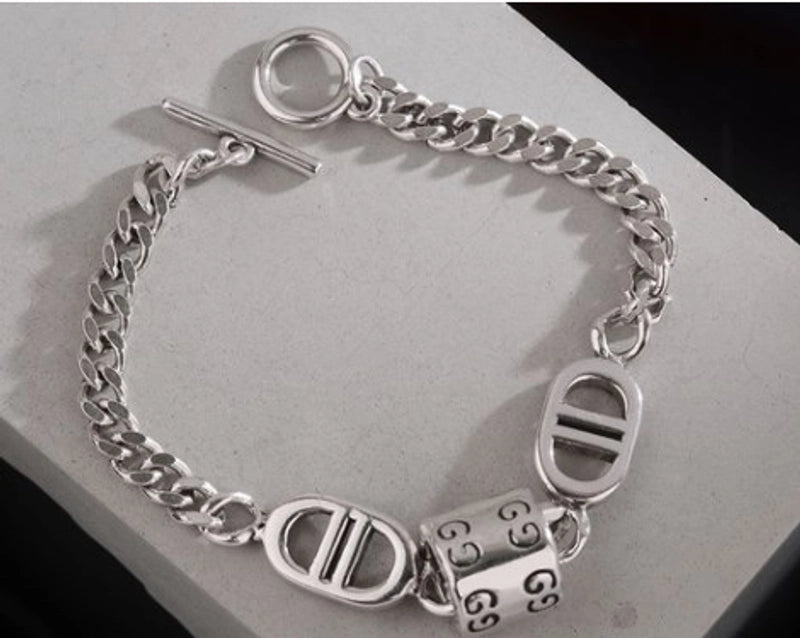 Minimalist Heart Shape Copper Plating Bracelets