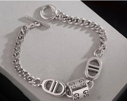 Minimalist Heart Shape Copper Plating Bracelets