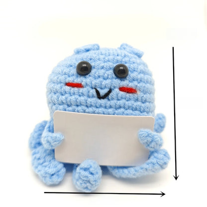 Cute Animal Fruit Vegetable Yarn Ornaments Artificial Decorations