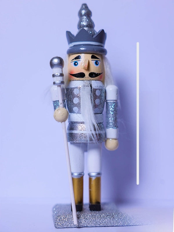 Christmas Gift Nutcracker Guard Decoration Home Desktop Ceramic Decoration Gift Children Christmas Gift