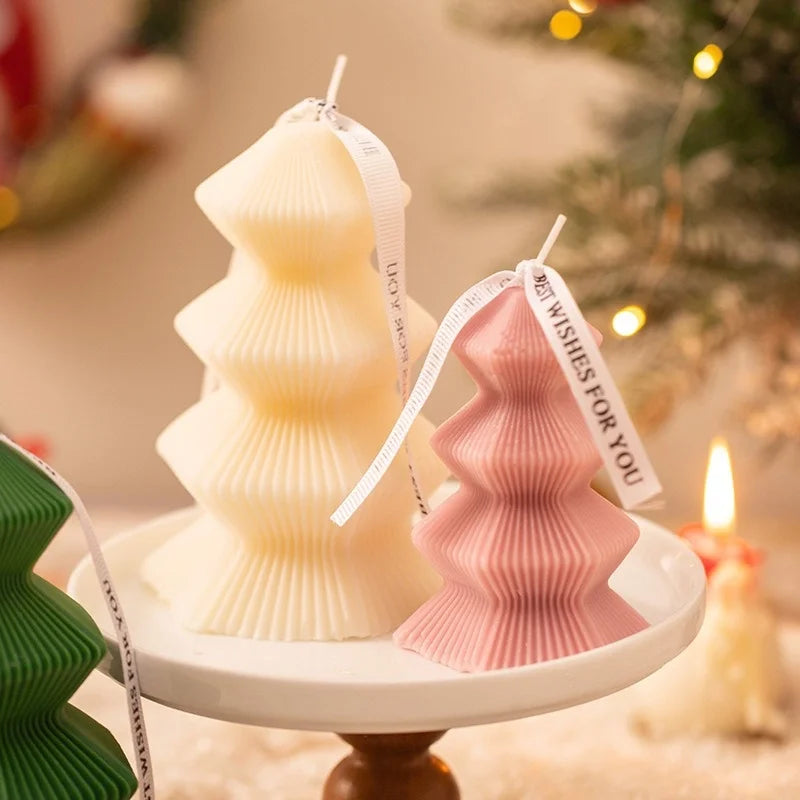 Christmas Elegant Romantic Christmas Tree Paraffin Scented Candle