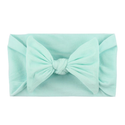 Kid's Fashion Solid Color Bow Knot Cloth Braid Hair Band