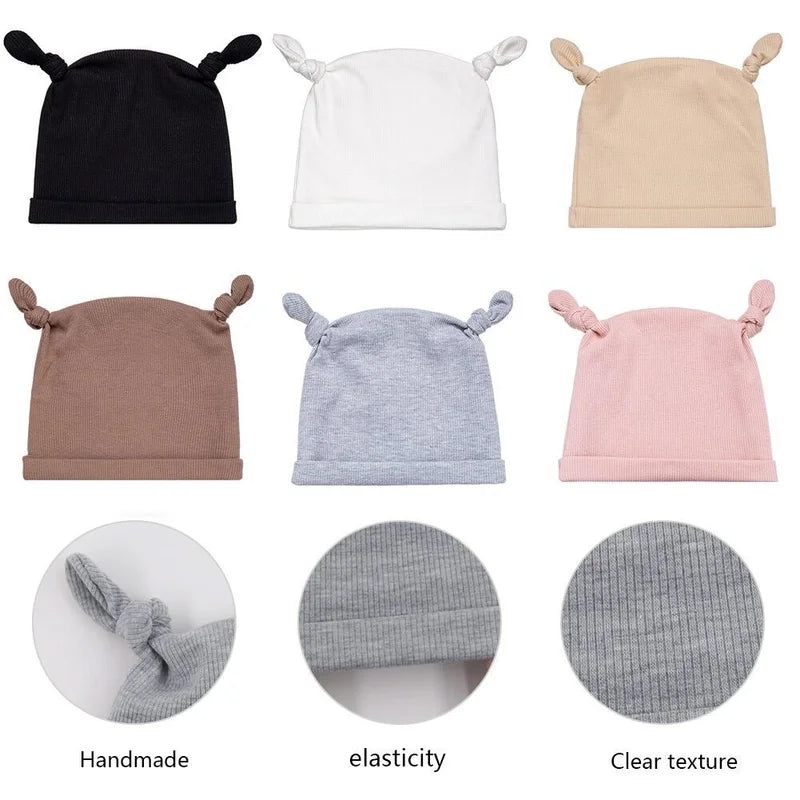 New Children's Christmas Pullover Cap Autumn And Winter Cute Small Antenna Baby Head Protection Hat Baby Tire Cap