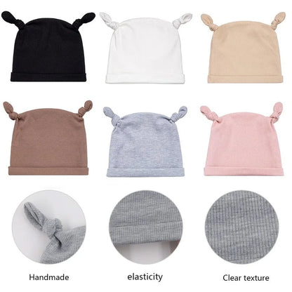 New Children's Christmas Pullover Cap Autumn And Winter Cute Small Antenna Baby Head Protection Hat Baby Tire Cap
