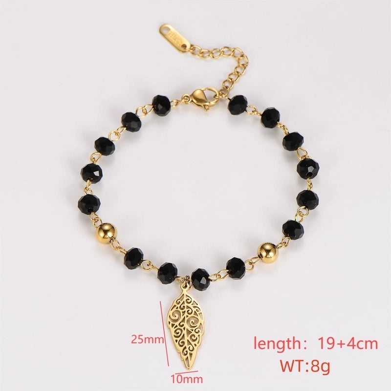 Vintage Style Minimalist Christmas Tree Moon Heart Shape 304 Stainless Steel Bracelets In Bulk Christmas