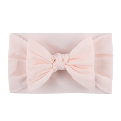 Kid's Fashion Solid Color Bow Knot Cloth Braid Hair Band