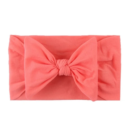 Kid's Fashion Solid Color Bow Knot Cloth Braid Hair Band