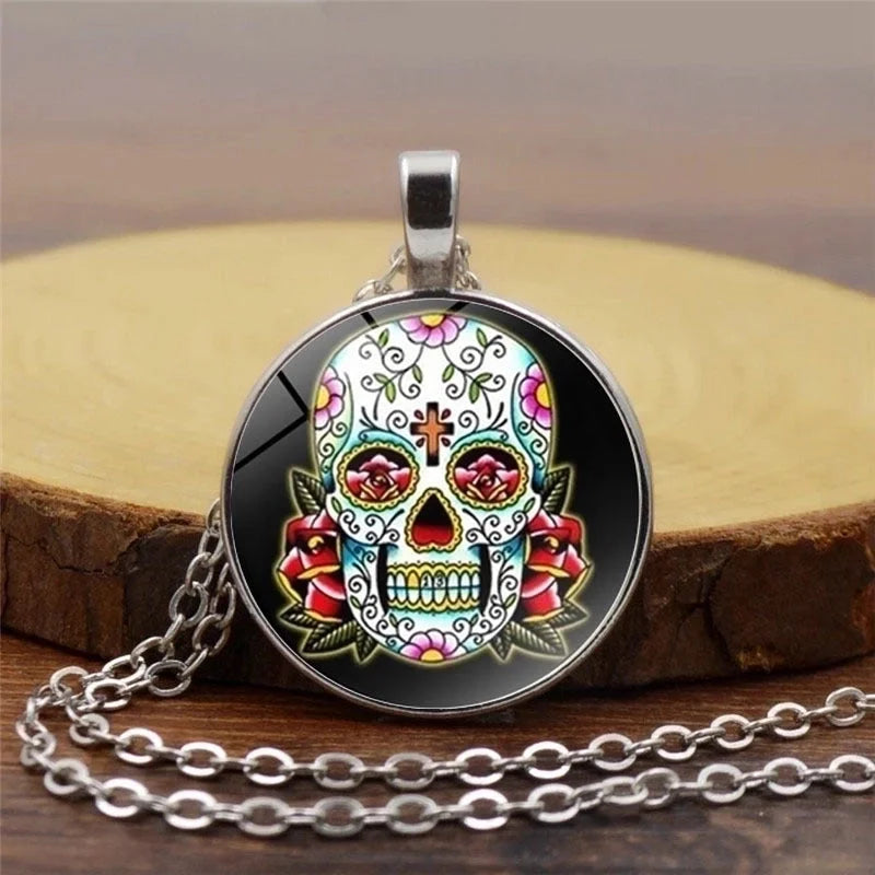 Minimalist Skull Alloy Plating Unisex Pendant Necklace 1 Piece