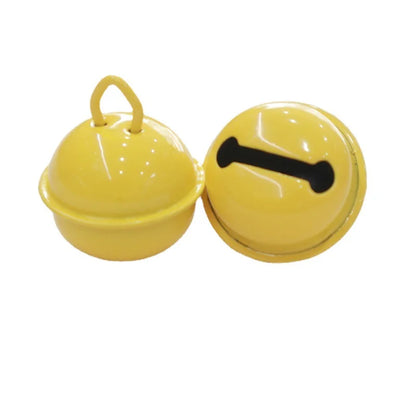 100 Pieces Fashion Bell Metal Iron Plating Christmas Women'S Keychain