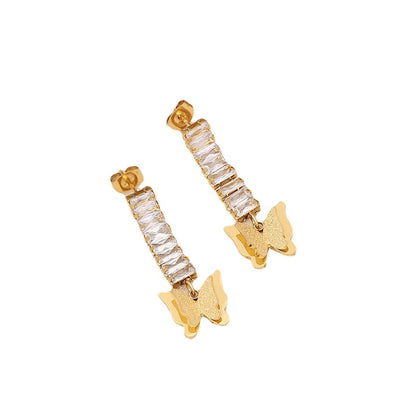 Expressive Eye Chinese Zodiac Animal Stainless Steel Electroplating Necklaces