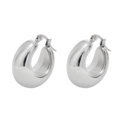 201 Stainless Steel Stainless Steel Earrings