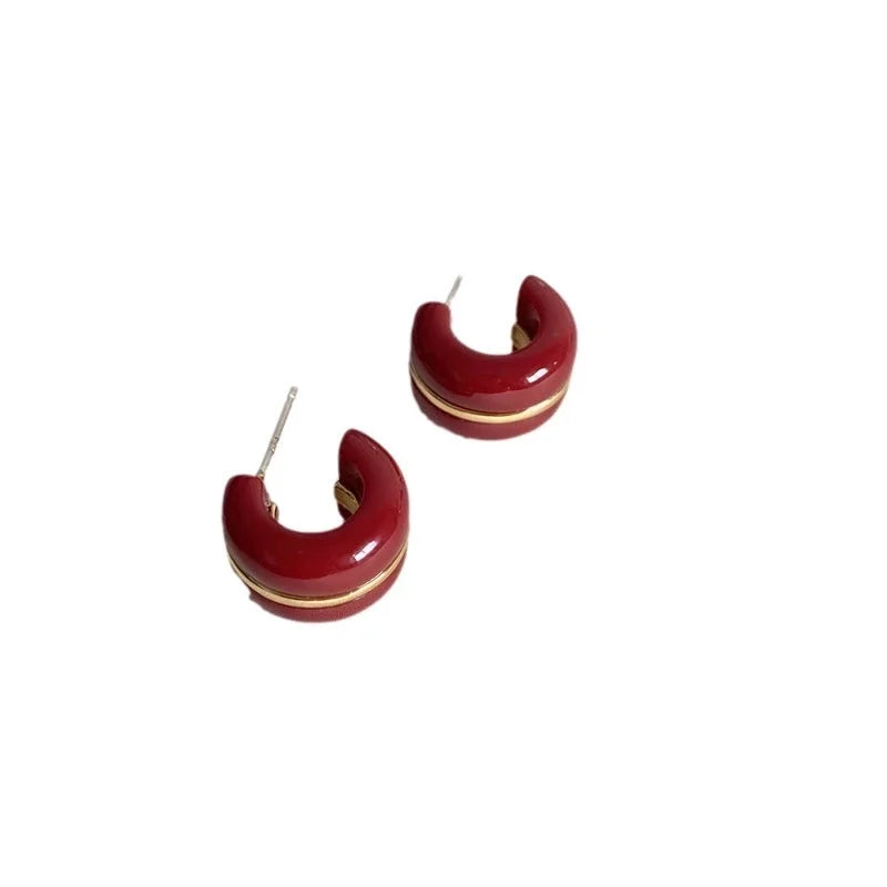 1 Pair Vintage Style Geometric Plating Copper Earrings