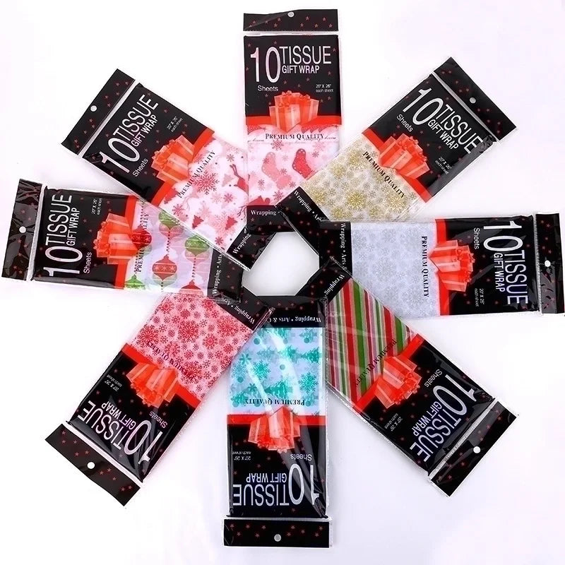 Christmas Fashion Cartoon Christmas Gift Wrapping Supplies