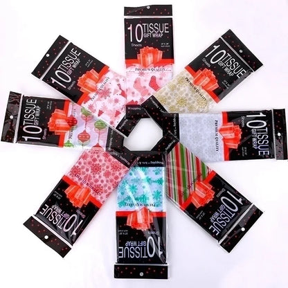 Christmas Fashion Cartoon Christmas Gift Wrapping Supplies