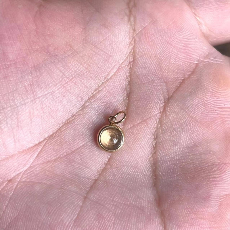 Retro Solid Color Titanium Steel Zircon Inlay Stainless Steel Necklaces