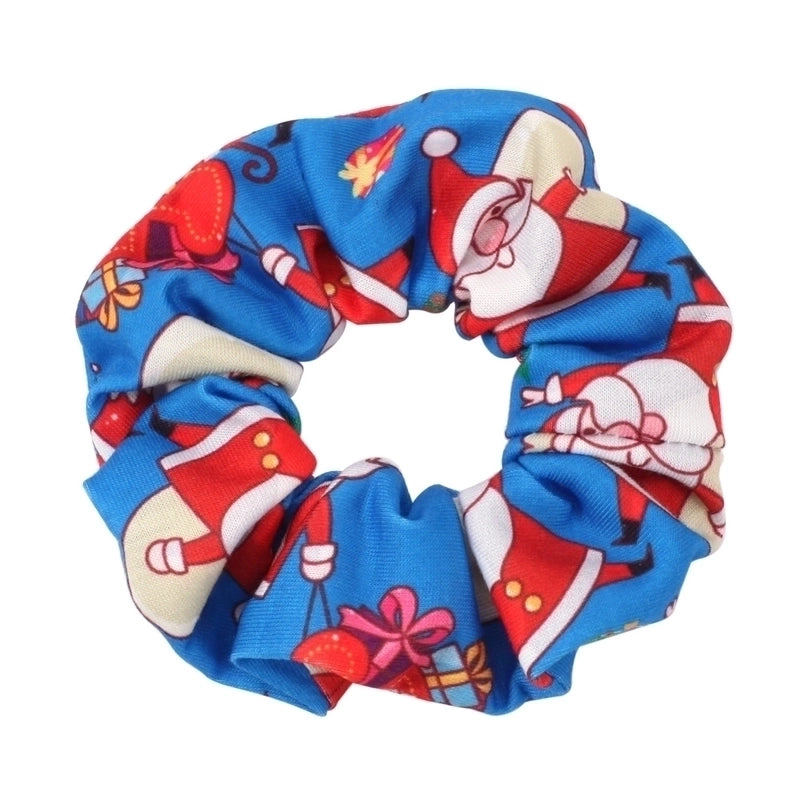 Christmas Circles Snowman Bells Santa Claus Antlers Hat Gift Crutch Party Holiday Colon Circles